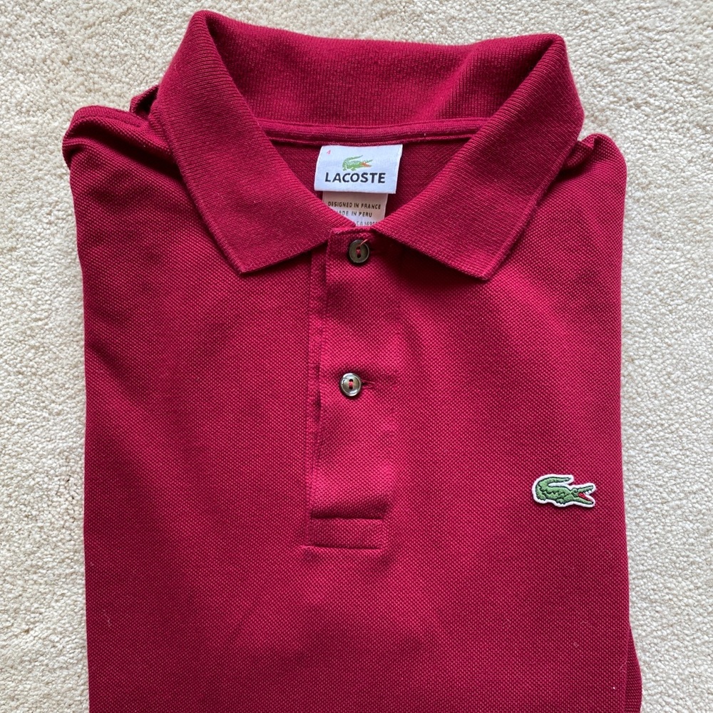 Lacoste Classic Polo, Size 4